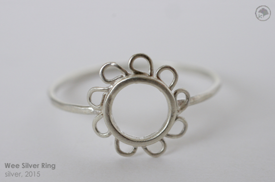 2015 Sprig: Wee Silver Ring