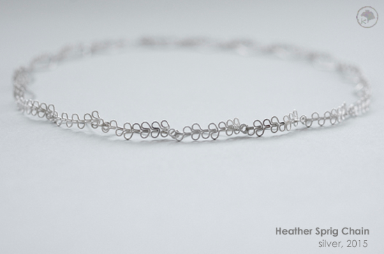 2015 Heather Sprig Chain: Silver